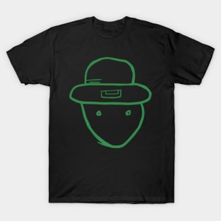 Amateur Leprechaun Sketch Mobile Alabama St Patrick'S T-Shirt